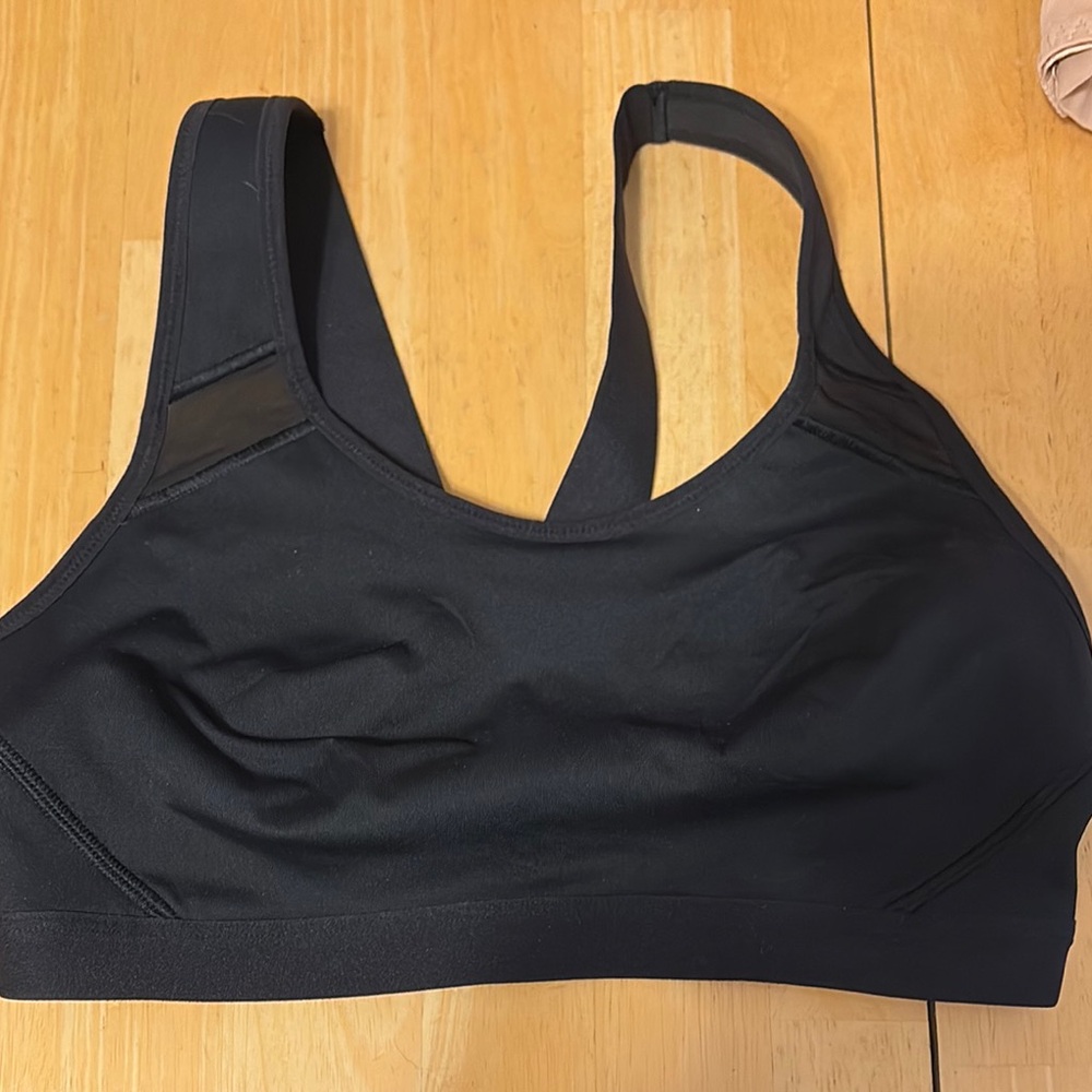 SPANX Black Sports Bra Medium Support Intimates